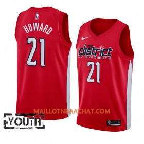 Maillot NBA Washington Wizards Dwight Howard 21 2018-19 Nike Rouge Swingman - Enfant